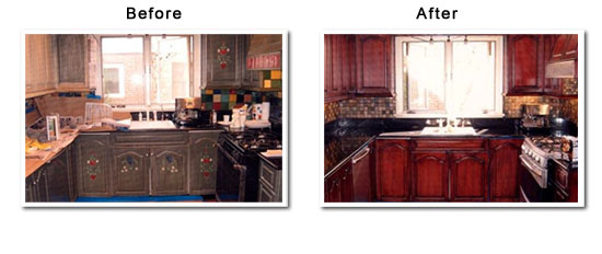 kitchen cabinet refinishing