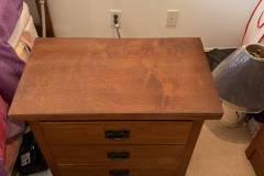 Bedroom Side table refinishing - after 22