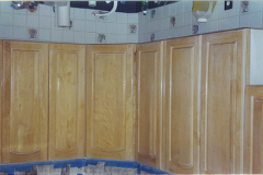 Wood Cabinet Refinishing