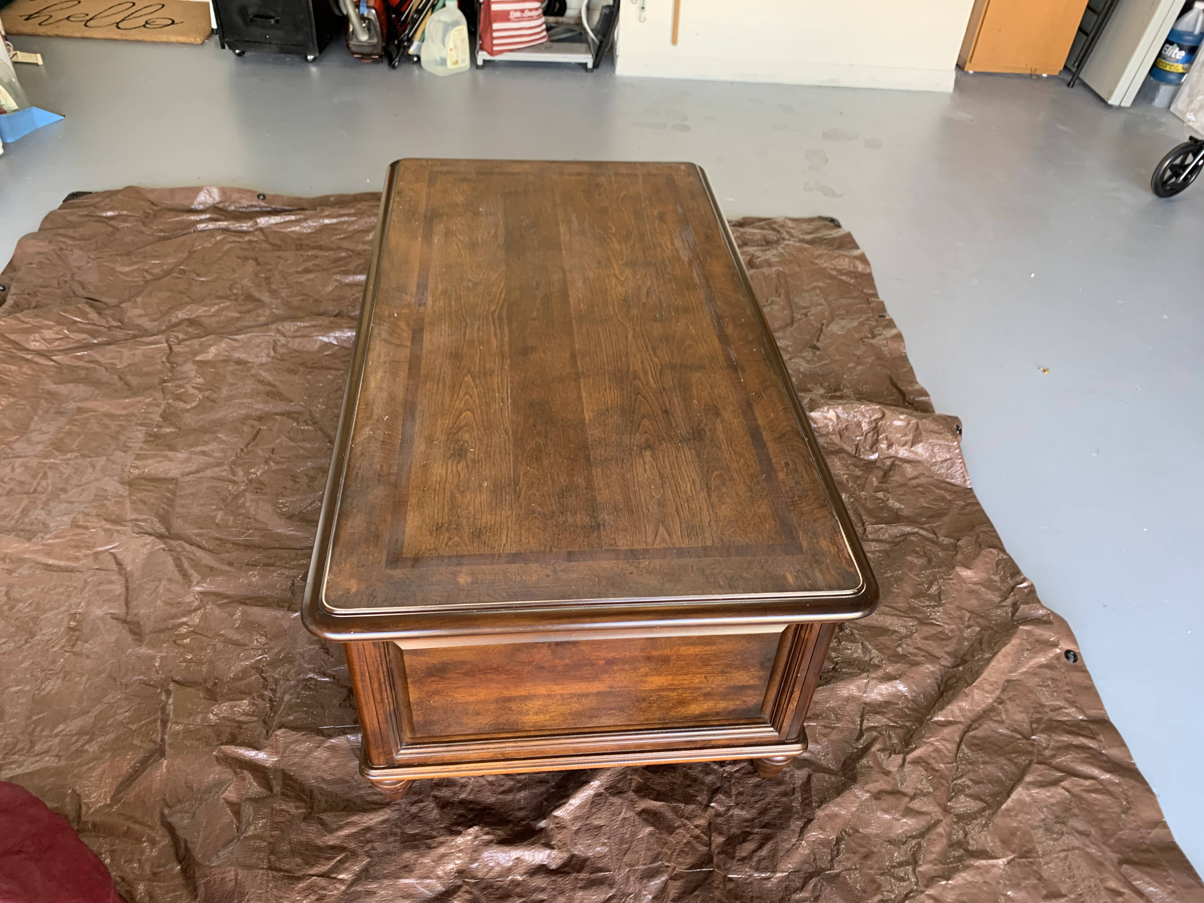 Table Refinishing Services - Before