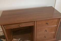 Wood Desk Refinishing Services - After