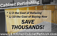 kitchen cabinet refinishing