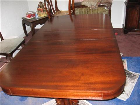 Dining Room table refinishing in West Palm Beach