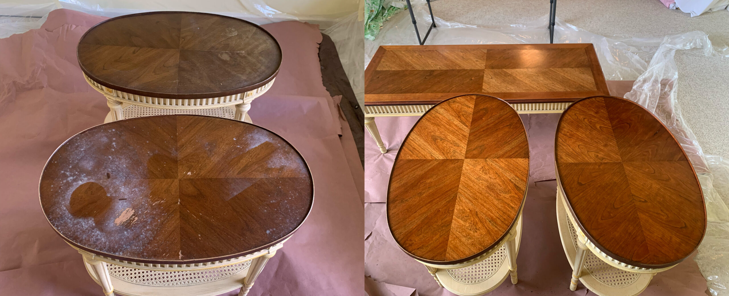 side table refinishing florida